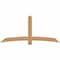 Ekena Millwork Bellingham Timber Gable Bracket, Western Red Cedar, 84"W x 38"H x 1 1/2"D x 5 1/2"F, 11/12 Pitch GBW084X38X0206BEL00SWR - alternate 1